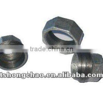 Malleable iron pipe fittings