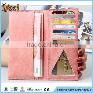 Factory Price Wallet Slot Card Holder Cover Flip Leather Case Wallet Case