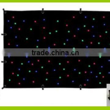 Popular RGB LED star curtain led backdrop size:2*3m,6*4m,3*6m,4*6m,6*8m led lighting