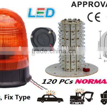 E-MARK LED Flash Warning Light, ECE MARK LED Rotating Warning Beacon (SR-BL-501AF-1) 3 Bolts Fix LED Beacon Light, 3 Functions