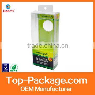  supplier clear pvc box plastic packing box for power bank