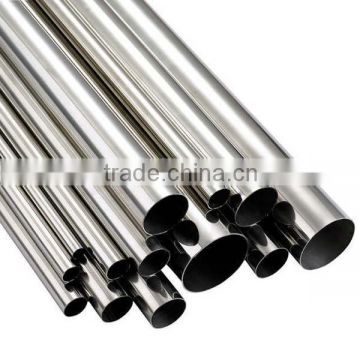 Round welded tube