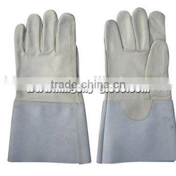 Cow grain leather tig welding glove -6505