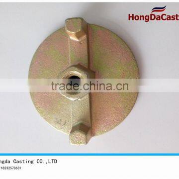 Formwork Accessories casted iron tie rod two wings anchor nut