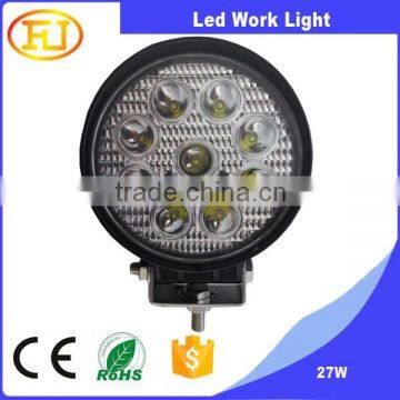 Hot Sale 27w Led Work Light Spot and Flood Light for Car