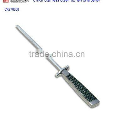 Pakka Wood Handle 8 Inch Best Sharpening Steel Cooknife Micarta Sharpening Steel