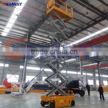 Most durable electric self-propelled scissor lift platform for sale