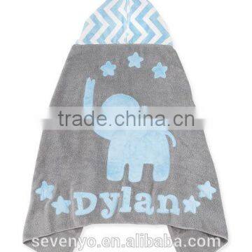 100% cotton Elephant Hooded Towel HDT-005