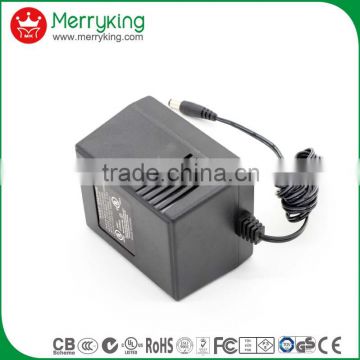 12V 2500mA 2200mA ac power supply 24v 750ma linear adapter WITH UL CE ROHS