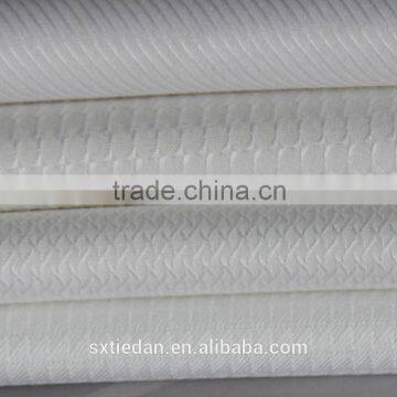 White Combed Cotton Twill Fabric