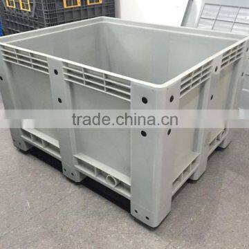 1200*1000*760 solid and hard fruit plastic pallet boxes for sale