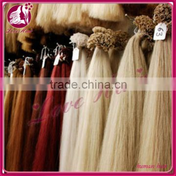 Alibaba wholesale unprocessed Peruvian hair I Tip Hair hair extension packaging