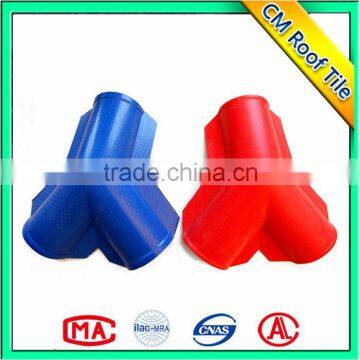 Super Anti-pollution Colorful Pvc Synthetic Resin Shiny Roof Tile