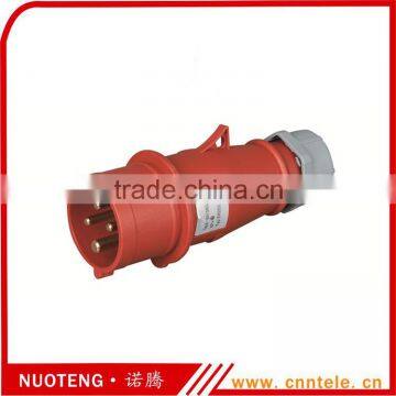 IP44 16A 32A 63A 400V 4P industrial plug