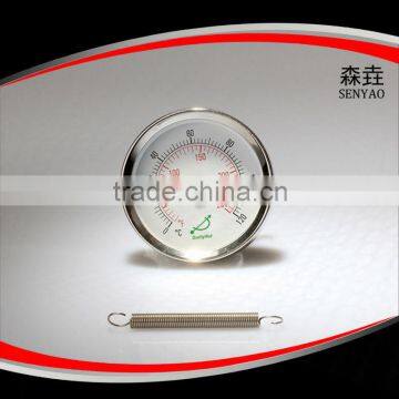 Spring Held Pipe Thermometer