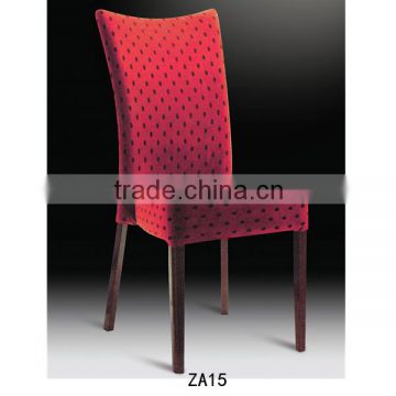 Cheap price high back chair Fabric furniture Superior hotel dining chair on sale ZA15