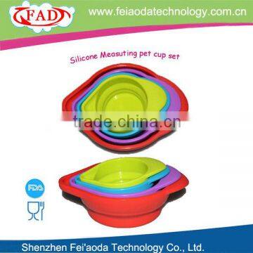 60ml,80ml,125ml,250ml,Silicone Microwave Collapsible Bowl,FDA Standard