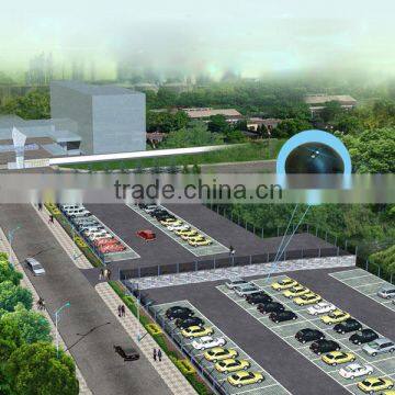 Outdoor parking guidance system wireless parking space detector replace ultrasonic sensor