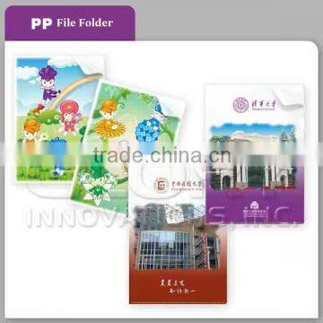 Plastic File Folder With L Shape PP Material