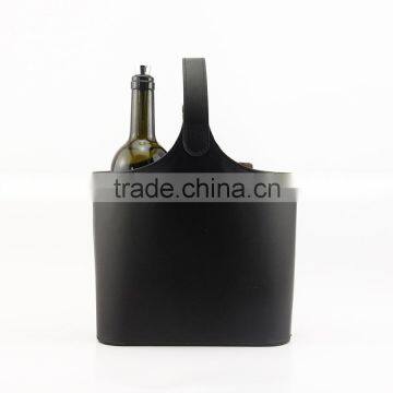 Genuine Leather Portable Wine Bag
