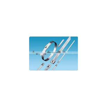 Supply chinl brand Ball-lock stainless Steel Cable Tie (ISO9001 UL)