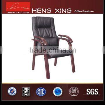 Big Size Solid Conference Chair/wooden Armrest Chair HX-AD502 photo-4