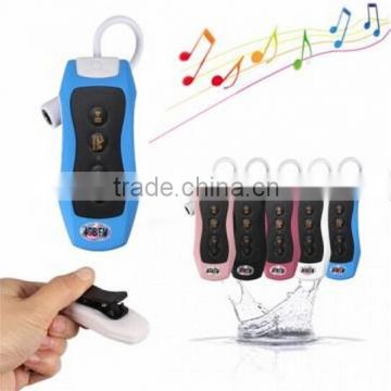 4GB Waterproof MP3 Music Player FM Radio / Clip MP3 Music Player / Swimming Diving MP3