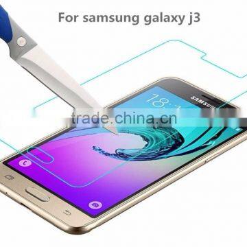 Cheap Price For Samsung Galaxy J3 Tempered Glass Screen Protector 0.3mm Ultra Thin 9H Hardness 2.5D Round Edge