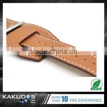 Customized Fashion Design Genuine Cattle Watchband Watch for Iwatch photo-3