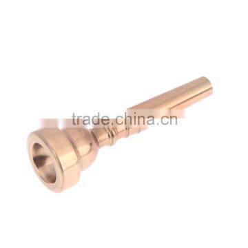Gold-plating 3C Trumpet Mouthpiece Copper Alloy Durable Stylish Golden photo-2