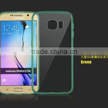 0.8mm ultra thin snap-on air case back cover for Samsung galaxy S6