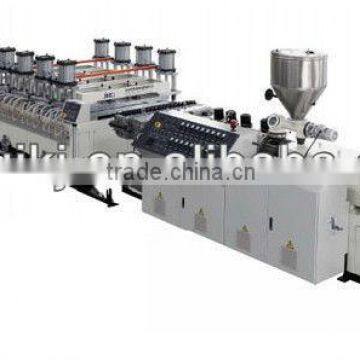 PVC skinning foam board machine