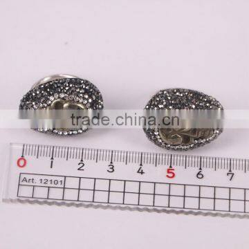 Pyrite Stone Rings, Bronze, Gem Carved Skull Pyrite Rings Metallic Stone Druzy Ring