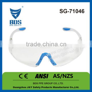 2015 Wholesale stylish working safety goggles en166 ansi z87.1 safety goggle