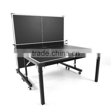 Double-folding Movable indoor/Outdoor table tennis Ping Pong Table