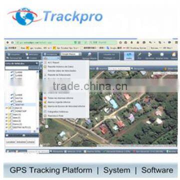 GPS Tracker control Web Online Server supporting Teltonika FM1100