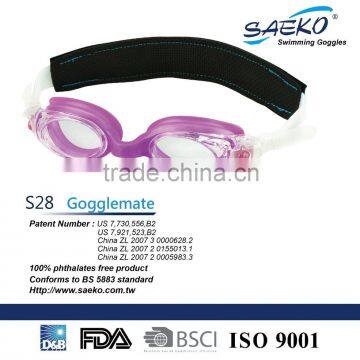 Gogglemate - One Piece CE Certificated Floating Strap Kids Children Junior Swimming Goggles