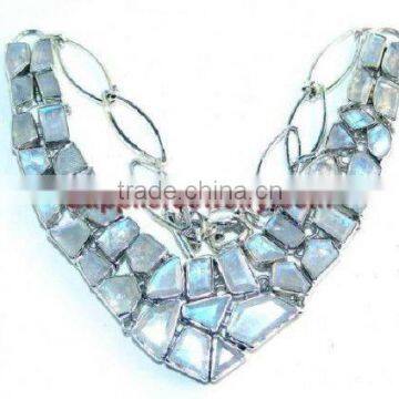 Silver Jewellery H346 Create Your Own Engagement Ring 3 Carat Solitaire Diamond Rice Jewelery Necklaces