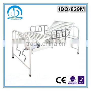 Hospital Adjustable Two Crank Medical Manual Bed