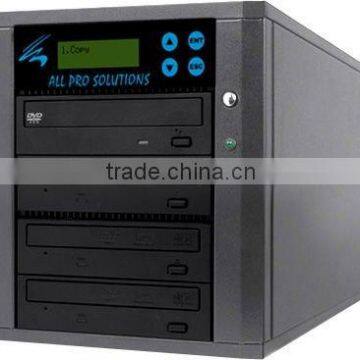 All Pro Solutions M-3-LOC Standalone Manual 3 Drive CD DVD Duplicator w/ 500GB Hard Drive & DVD Video Copy Protection