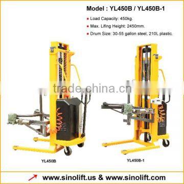 YL450B/YL450B-1 Electric Drum Stacker with 2-stage Mast