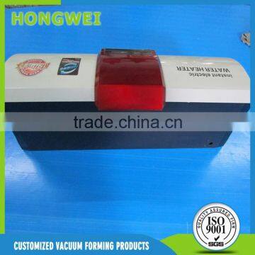 Factory thermoforming plastic cover for home appliance