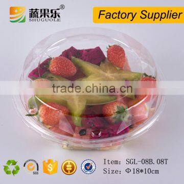 Disposable Plastic Transparent Deli Container Clear Food Grade Salad Box photo-2