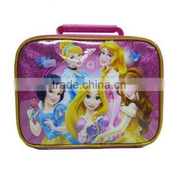 Princess cooler tote bag for girls