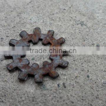 Double tooth wahser ,Internal and External tooth lock washer 1/4''