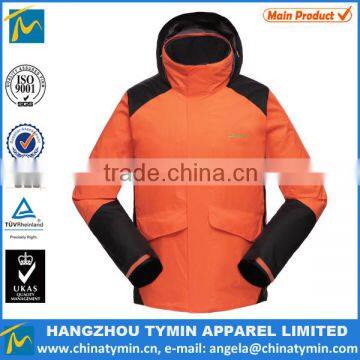 100% polyester man waterproof jacket