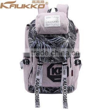 Canvas Backpacks Men Women Backpacks Bags for School Teenager Travel Laptop Backpacks Custom Cotton Backpacks photo-4