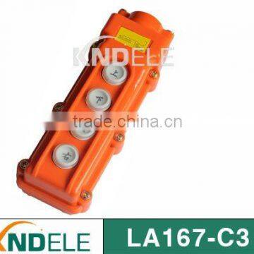 crane switch ,4 buttons electrical hoist switch,english letter avaible C3-62