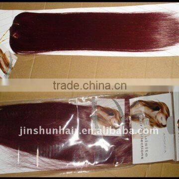 SYNTHETIC CLIP ON WEAVE - NICE PACKING HAIR EXTENSIONS - DEEP WEAVE