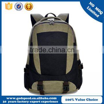 hot sale new design canvas school bag for middle school student